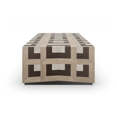 Caracole Illusion Cocktail Table – room setting – Lusso Furniture Miami