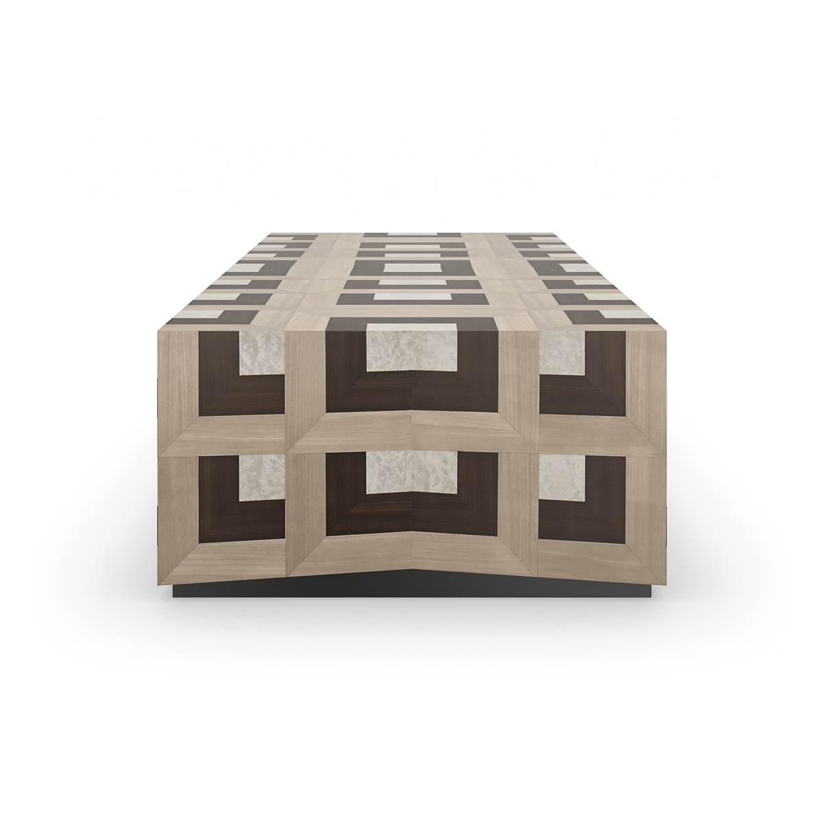 Caracole Illusion Cocktail Table – room setting – Lusso Furniture Miami