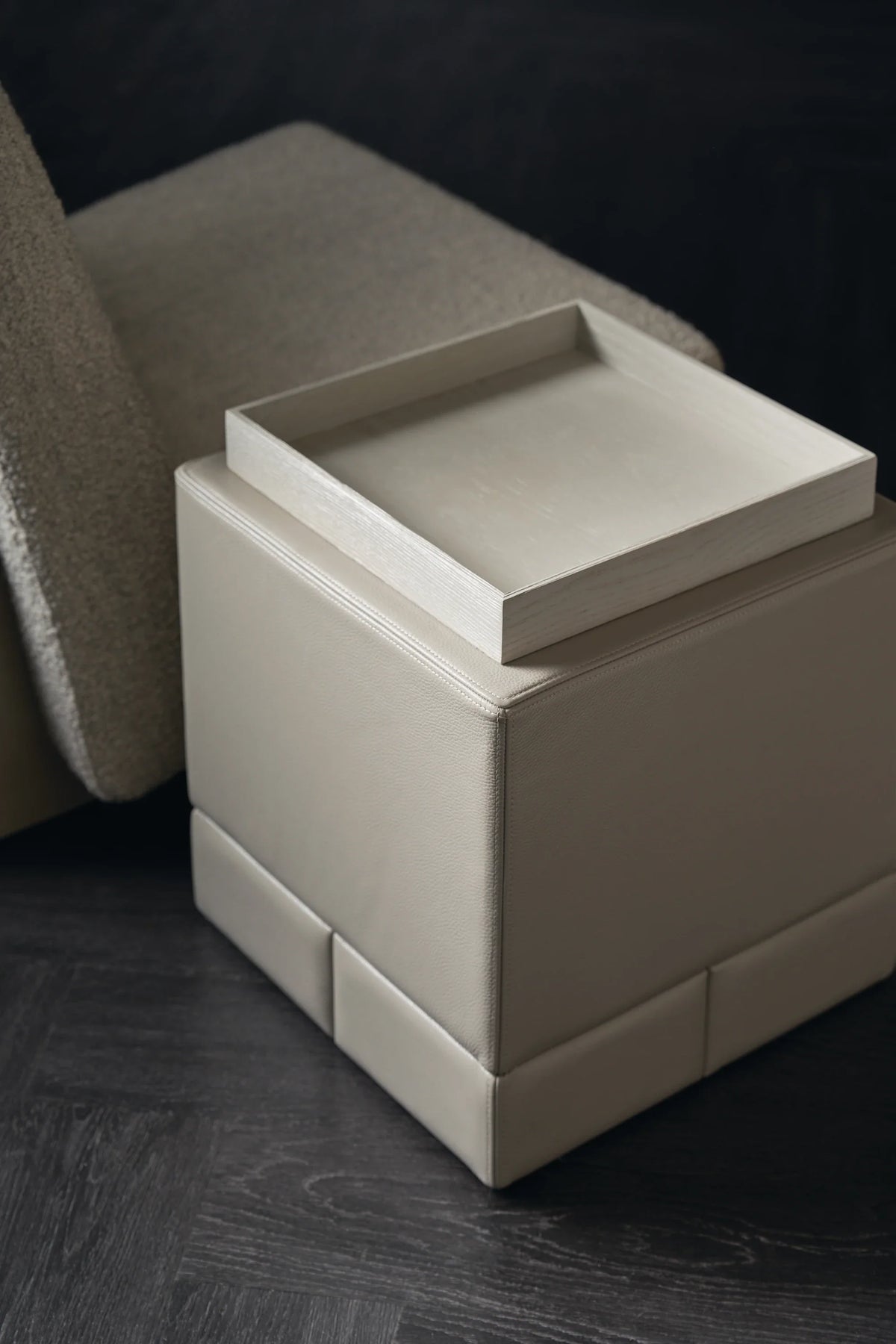 Caracole Bindi Side Table – angle view – Lusso Furniture Miami