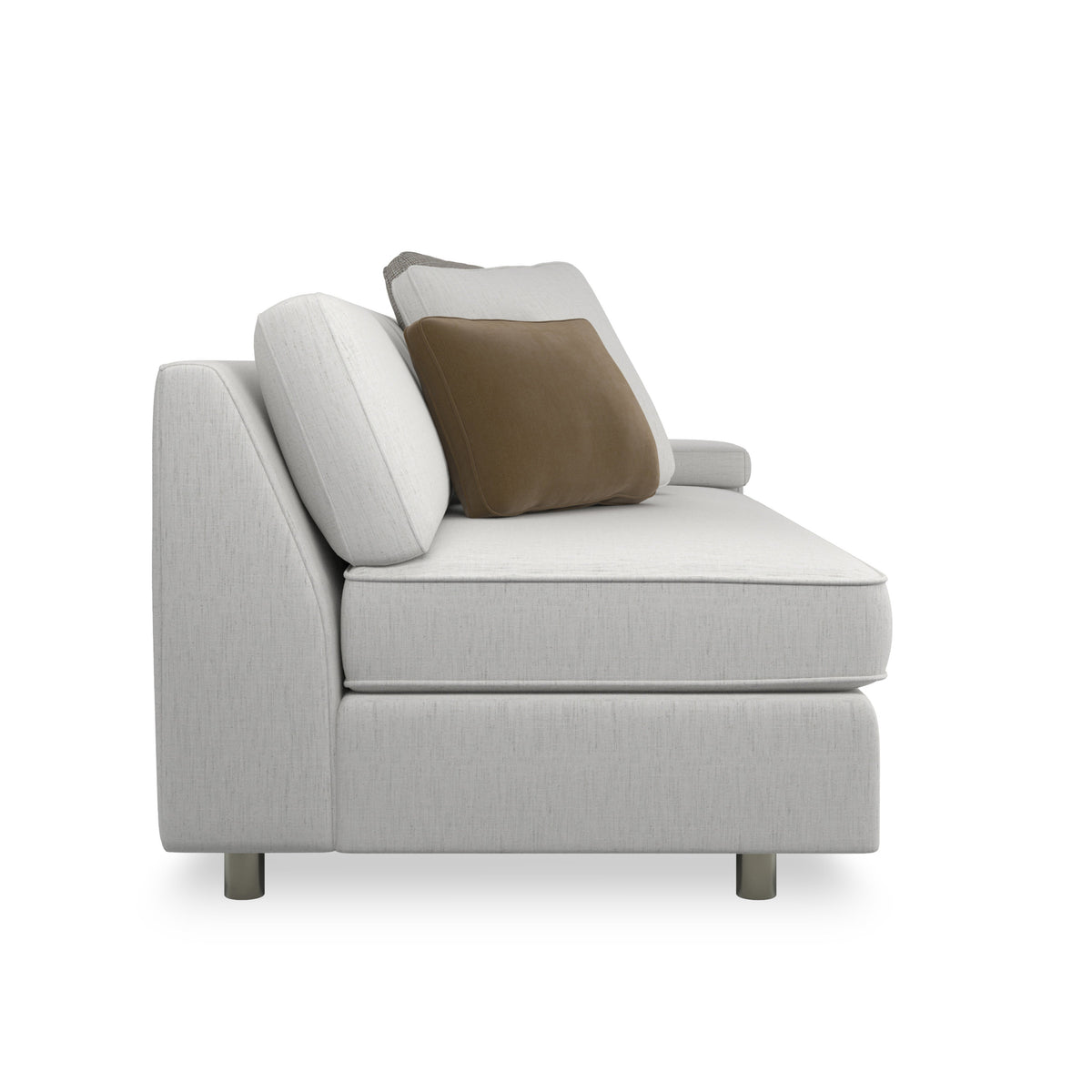 Caracole Shelfish Sectional Components – finish detail – Lusso Furniture Miami