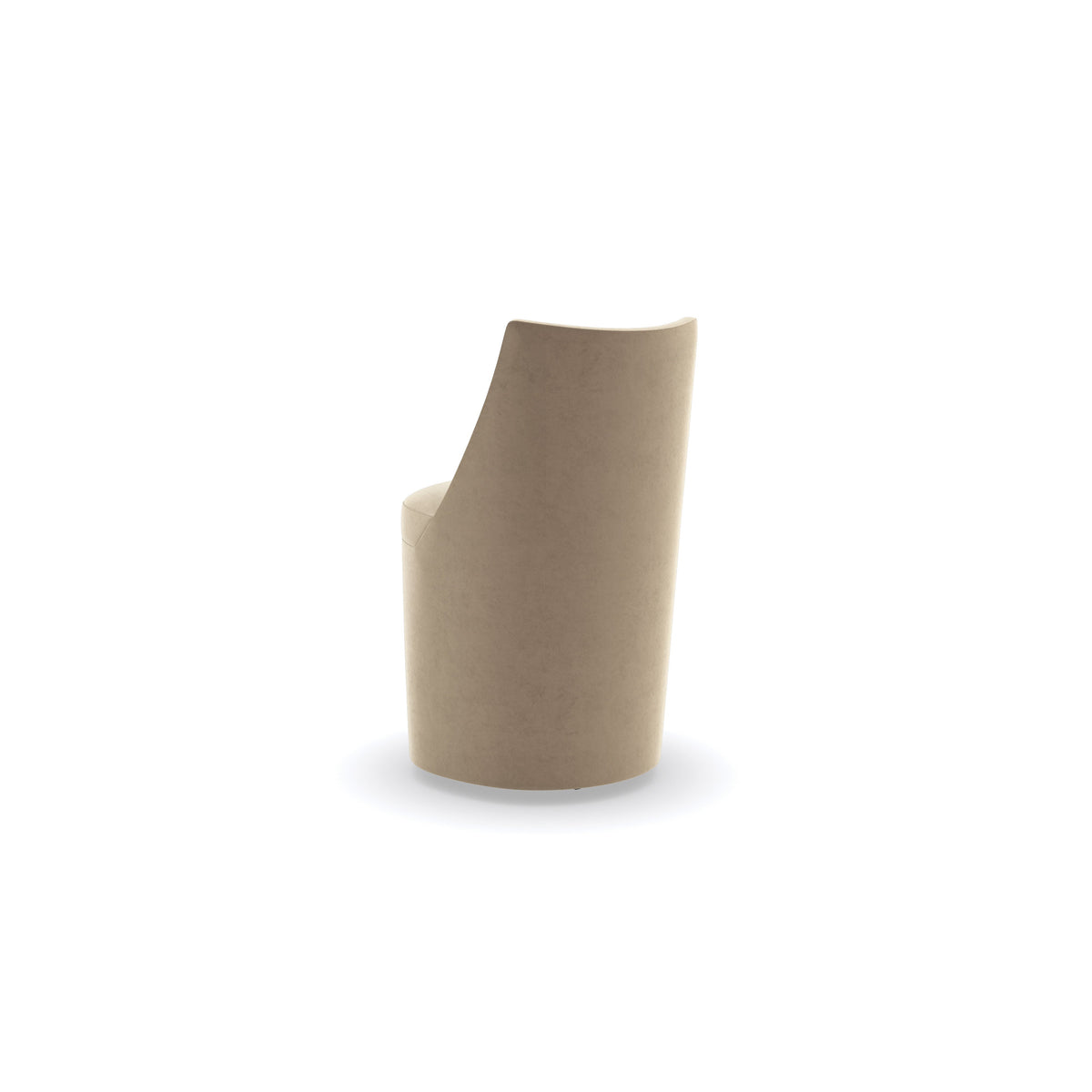 Caracole Barrel Roll Dining Chair – view 17 – Lusso Furniture Miami