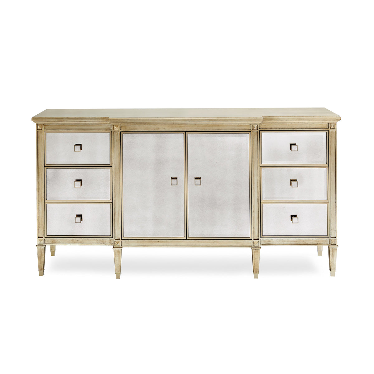 Caracole La Dee Dah Dresser – front view – Lusso Furniture Miami