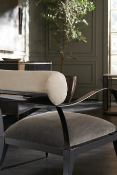 Caracole Homage Chair – side view – Lusso Furniture Miami