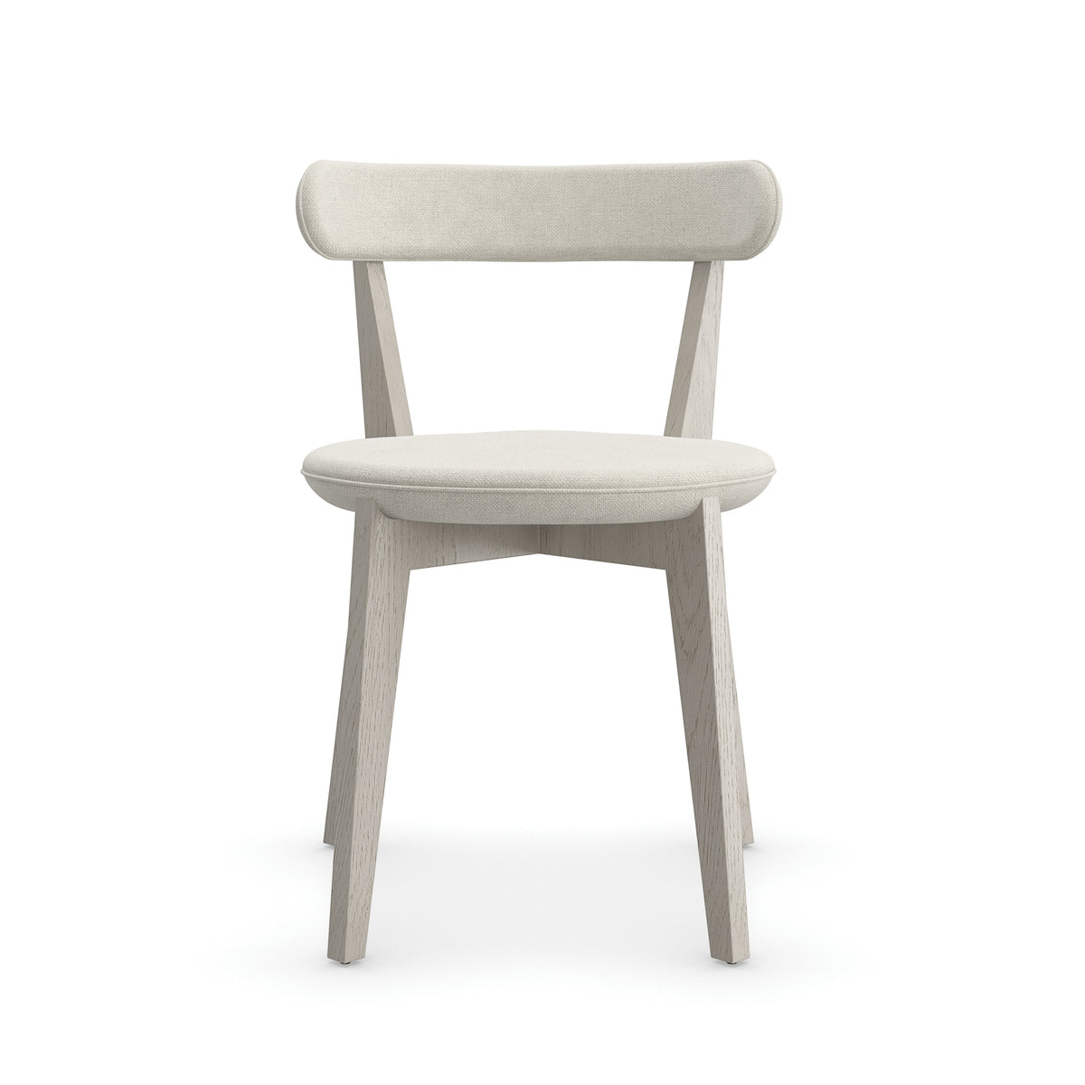 Caracole Bliss Dining Chair – front view – Lusso Furniture Miami