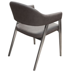 Adele Upholstered Dining Chair Set – room setting – Lusso Furniture Miami