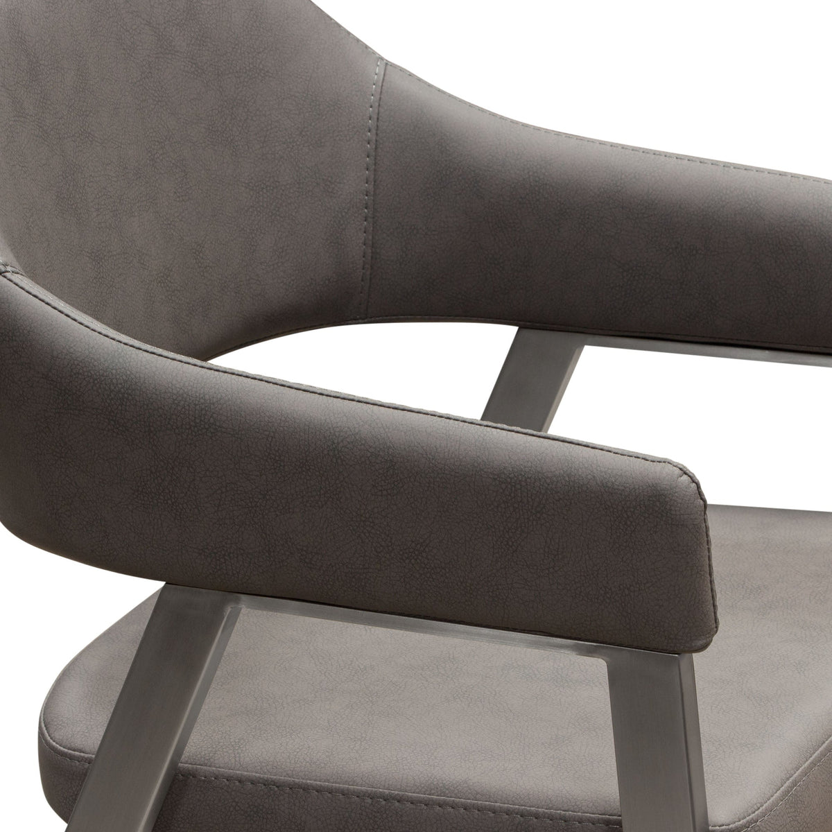 Adele Upholstered Dining Chair Set – close-up – Lusso Furniture Miami