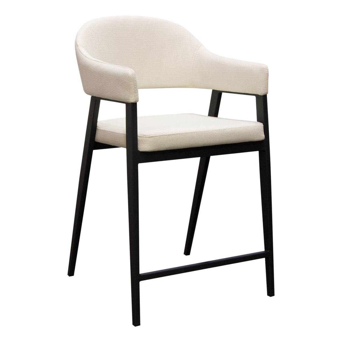 Adele Upholstered Counter Stool Set – view 11 – Lusso Furniture Miami