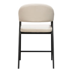 Adele Upholstered Counter Stool Set – view 14 – Lusso Furniture Miami