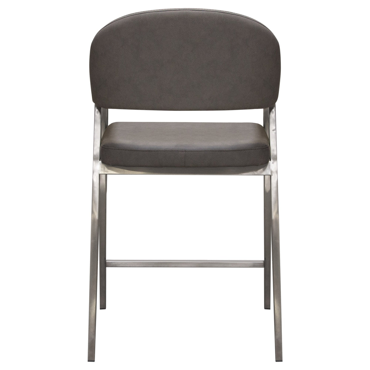 Adele Upholstered Counter Stool Set – back view – Lusso Furniture Miami