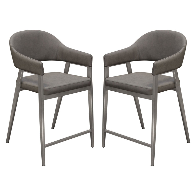 Adele Upholstered Counter Stool Set-zoom-