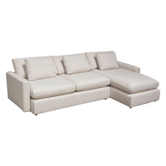 Arcadia Feather Down Sectional Sofa – room setting – Lusso Furniture Miami