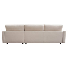 Arcadia Feather Down Sectional Sofa – close-up – Lusso Furniture Miami