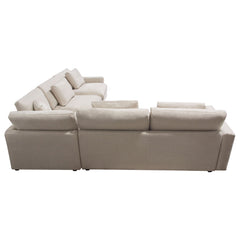Arcadia Feather Down Sectional Sofa – view 12 – Lusso Furniture Miami