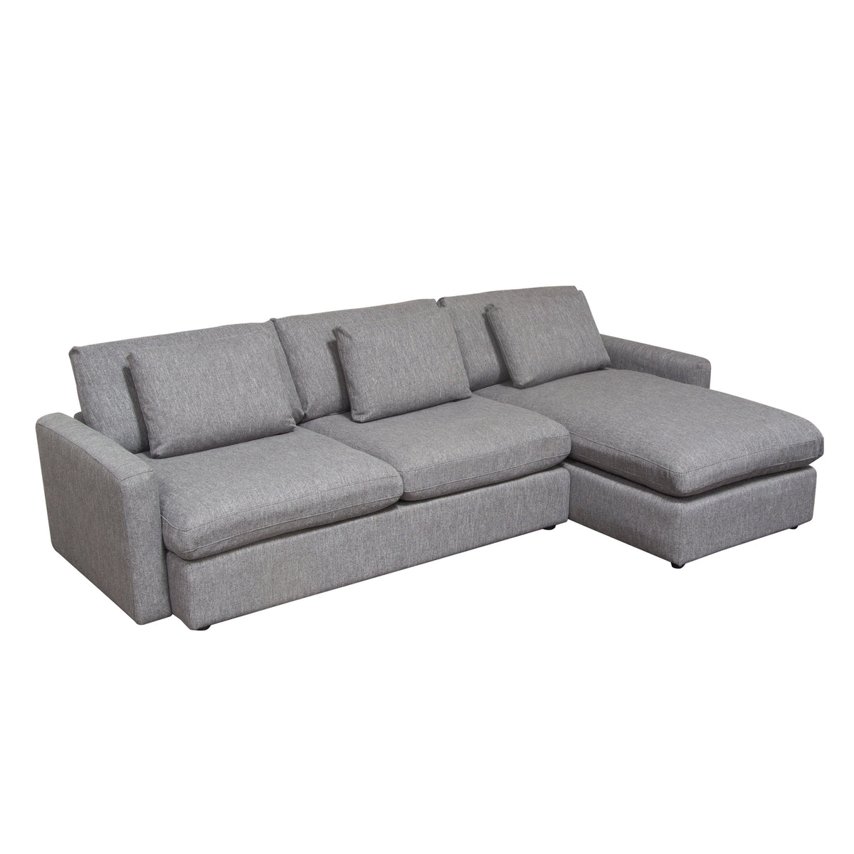 Arcadia Feather Down Sectional Sofa – view 19 – Lusso Furniture Miami
