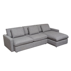 Arcadia Feather Down Sectional Sofa – view 19 – Lusso Furniture Miami