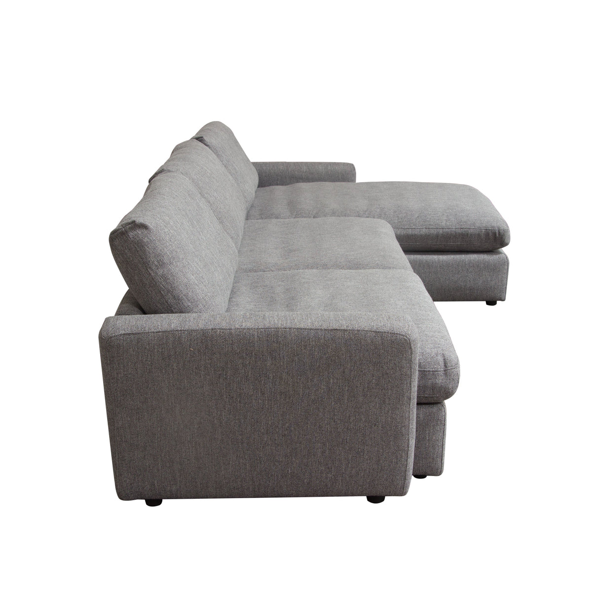 Arcadia Feather Down Sectional Sofa – view 22 – Lusso Furniture Miami
