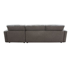 Arcadia Feather Down Sectional Sofa – view 23 – Lusso Furniture Miami