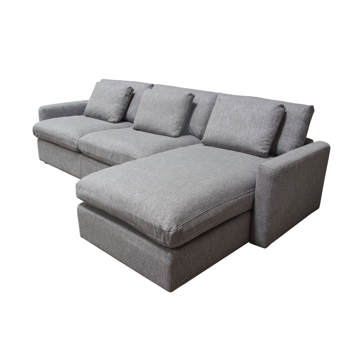 Arcadia Feather Down Sectional Sofa – view 24 – Lusso Furniture Miami