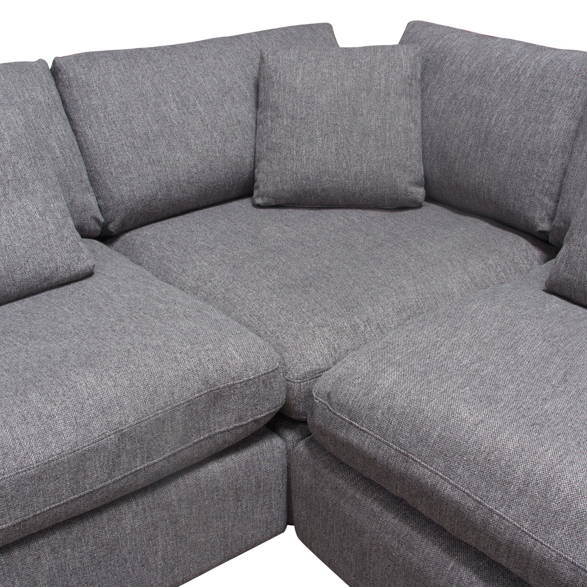 Arcadia Feather Down Sectional Sofa – view 29 – Lusso Furniture Miami