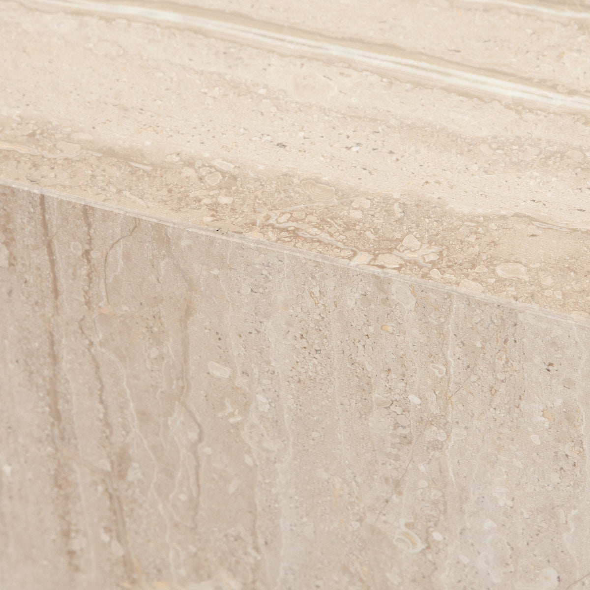 Ark Genuine Marble Coffee Table – view 13 – Lusso Furniture Miami