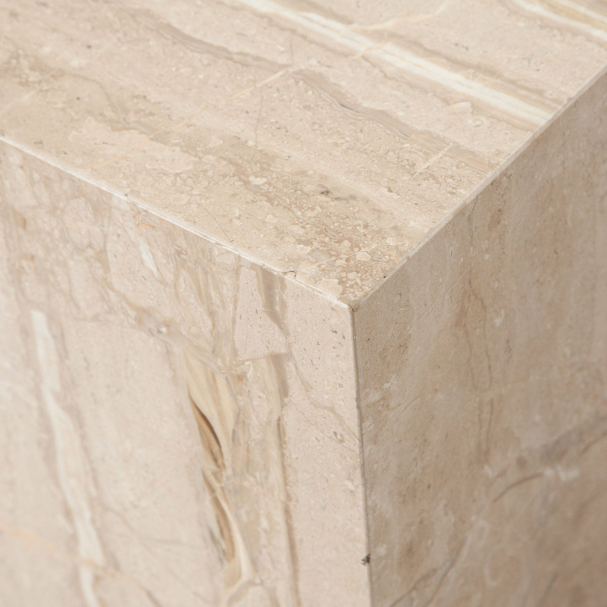 Ark Genuine Marble Coffee Table – view 16 – Lusso Furniture Miami