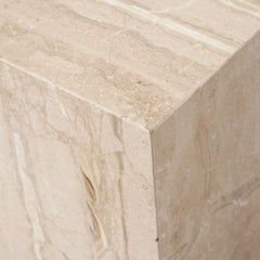 Ark Genuine Marble Coffee Table – view 16 – Lusso Furniture Miami