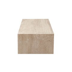 Ark Genuine Marble Coffee Table – view 12 – Lusso Furniture Miami