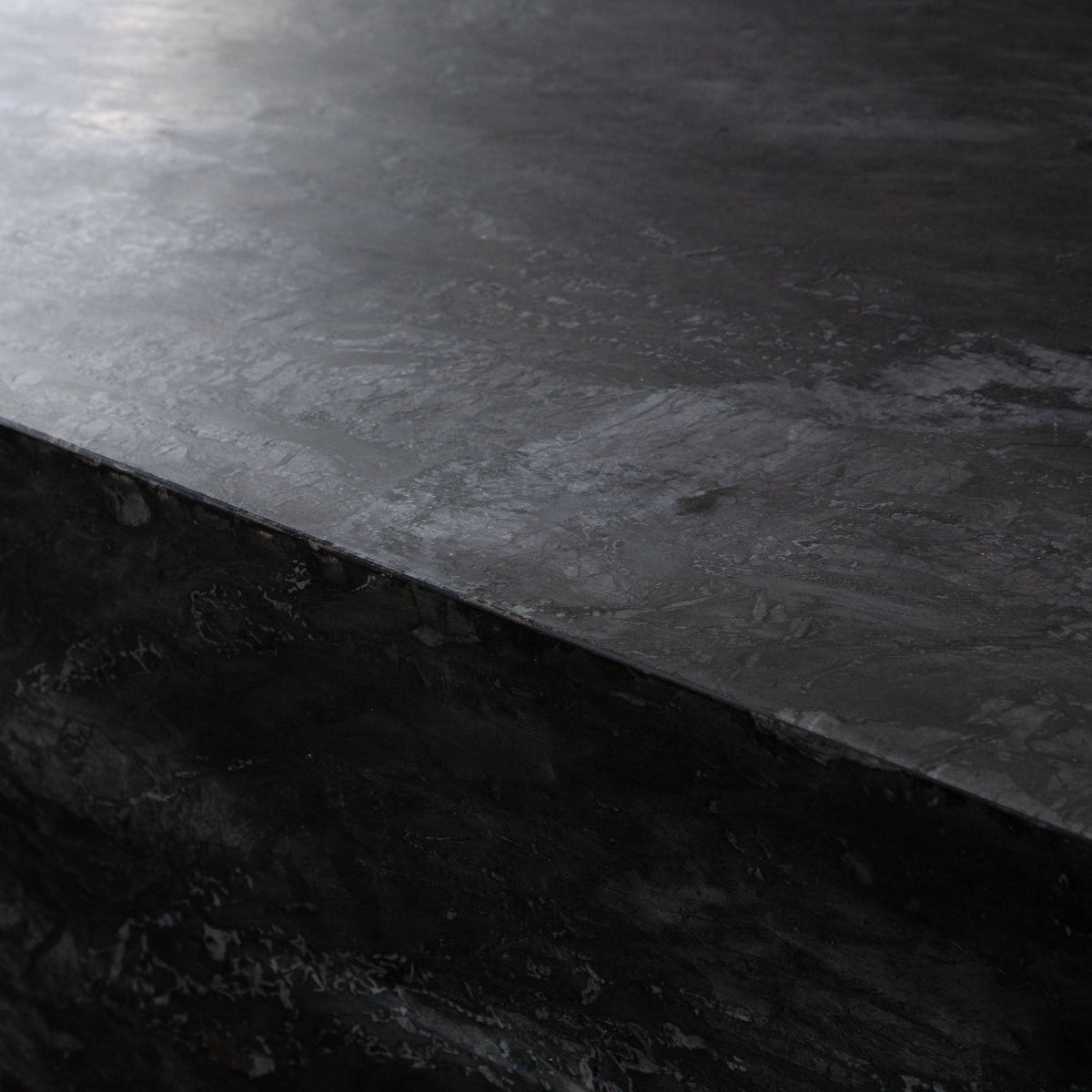 Ark Genuine Marble Coffee Table – view 21 – Lusso Furniture Miami