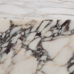Ark Genuine Marble Coffee Table – close-up – Lusso Furniture Miami
