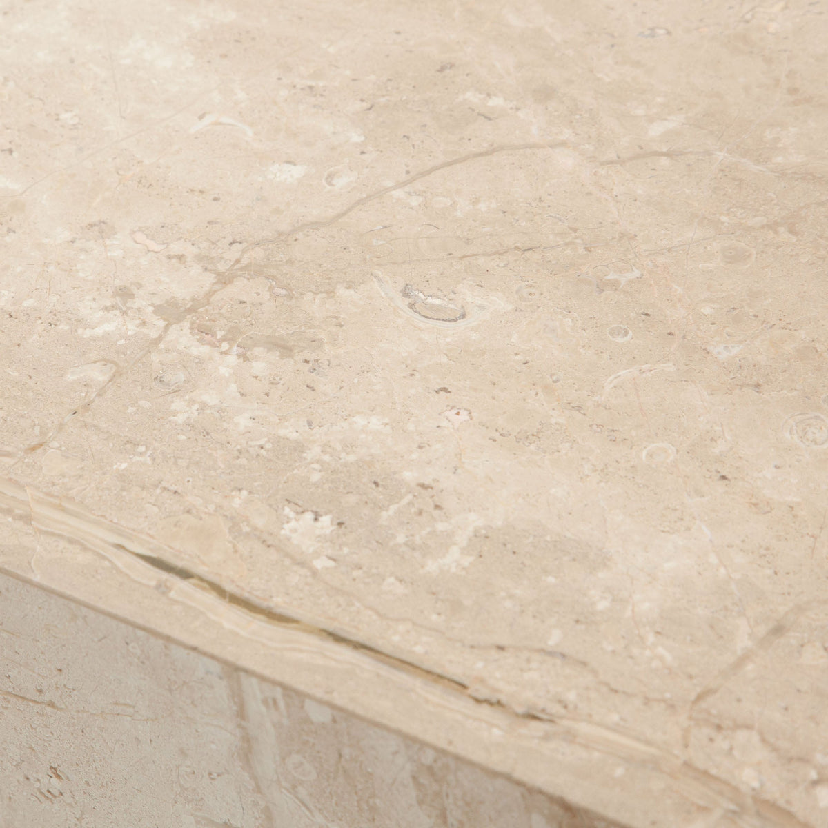 Ark Marble Pedestal End Table – view 15 – Lusso Furniture Miami