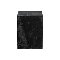 Ark Marble Pedestal End Table – view 18 – Lusso Furniture Miami