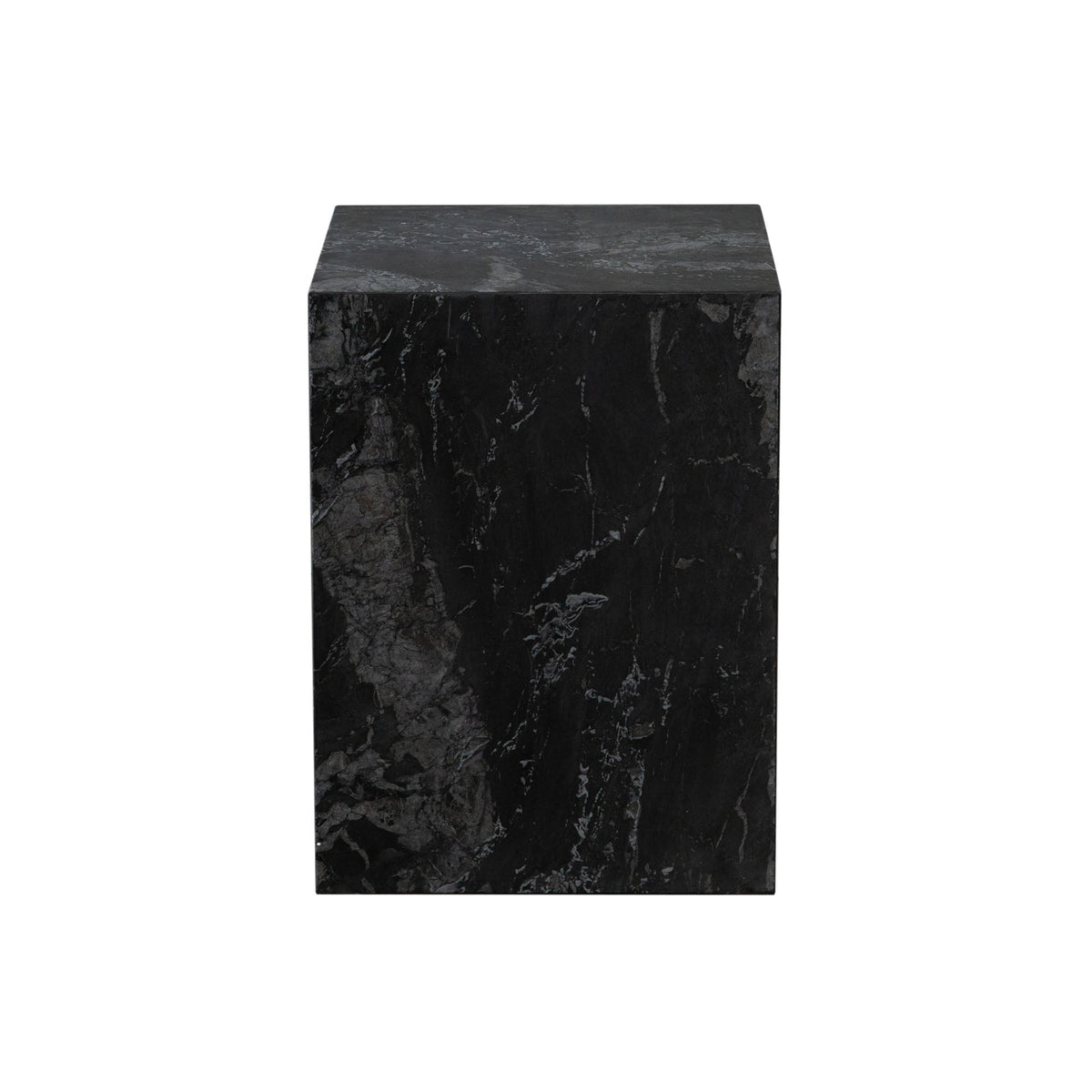 Ark Marble Pedestal End Table – view 18 – Lusso Furniture Miami