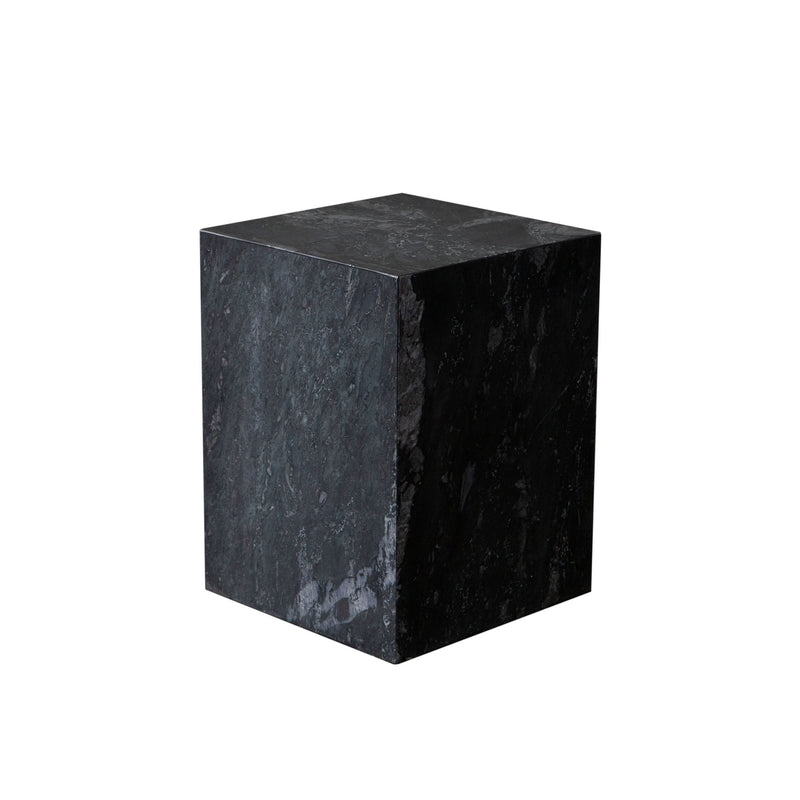 Ark Marble Pedestal End Table-zoom-