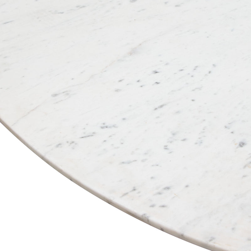 Ashe Round Marble Dining Table-zoom-