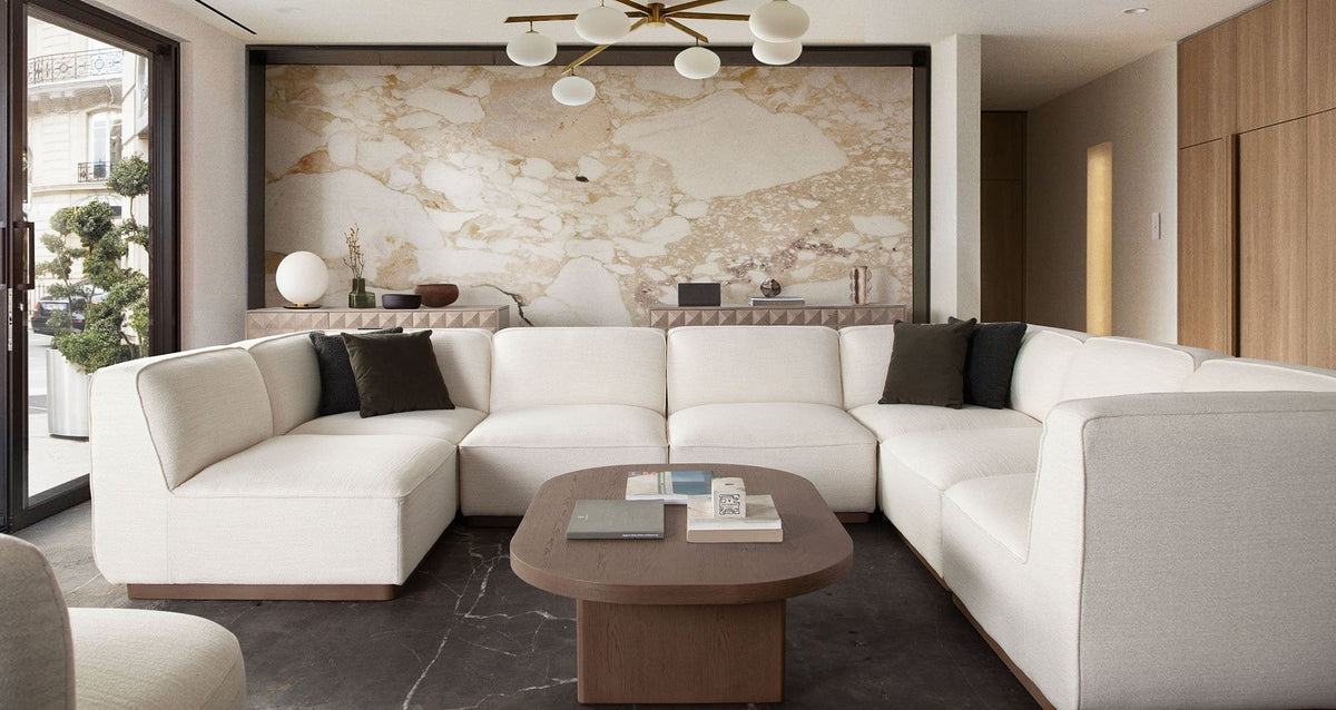 Aspen Low Profile Modular Sofa – view 13 – Lusso Furniture Miami