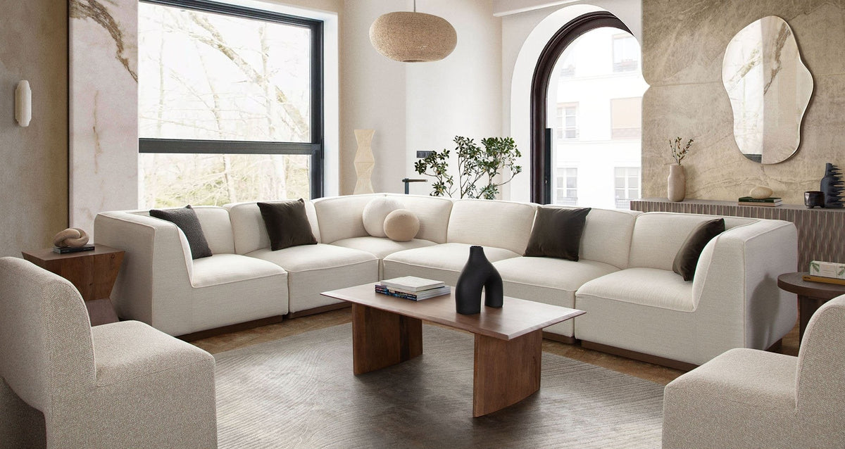 Aspen Low Profile Modular Sofa – view 12 – Lusso Furniture Miami