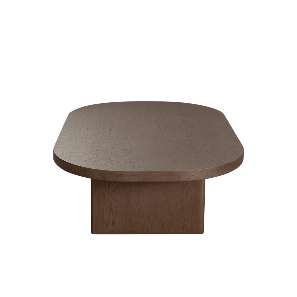 Aspen Oval Low Profile Coffee Table – detail – Lusso Furniture Miami