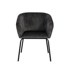 Avery Low Profile Dining Chair Set – angle view – Lusso Furniture Miami