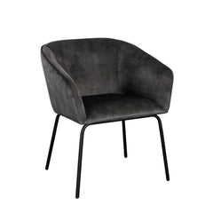 Avery Low Profile Dining Chair Set – side view – Lusso Furniture Miami