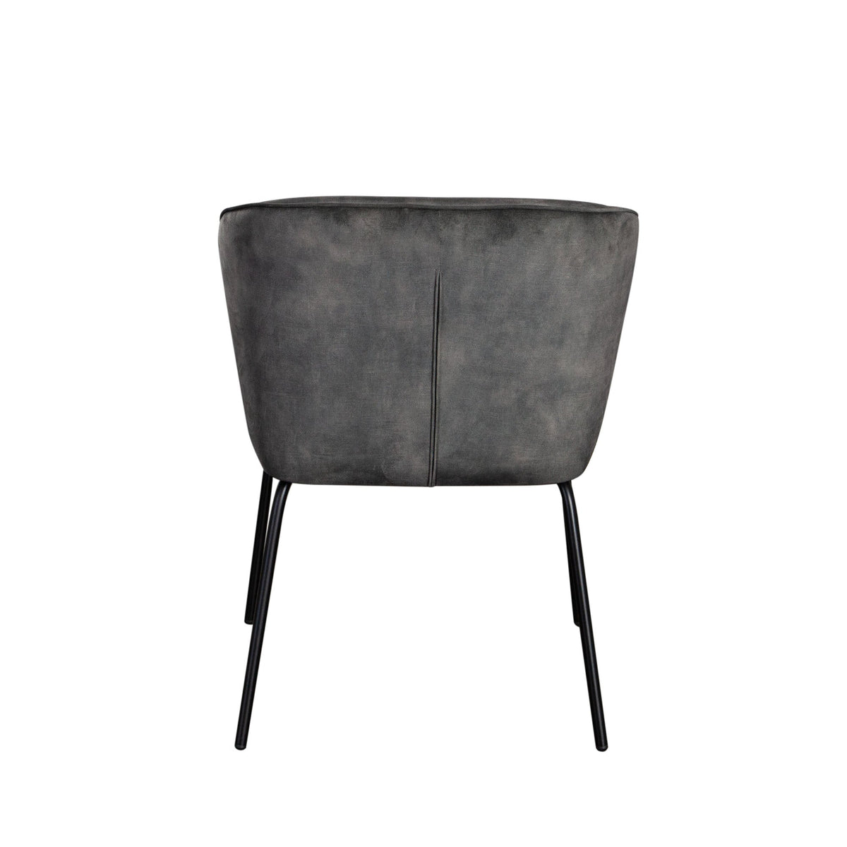 Avery Low Profile Dining Chair Set – back view – Lusso Furniture Miami