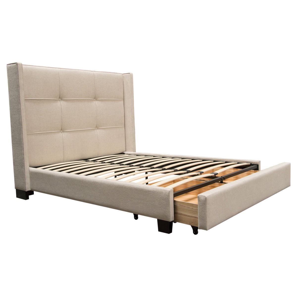 Beverly Tufted Storage Bed – view 12 – Lusso Furniture Miami