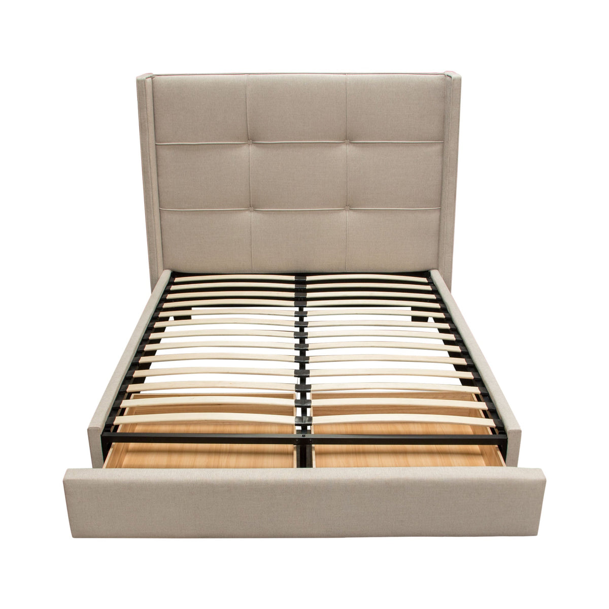 Beverly Tufted Storage Bed – view 16 – Lusso Furniture Miami