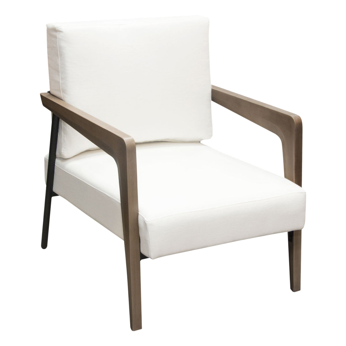 Blair Wood Leg Accent Chair – detail – Lusso Furniture Miami