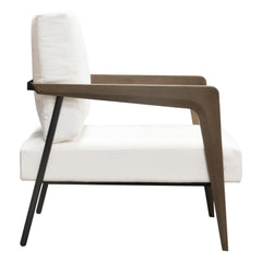 Blair Wood Leg Accent Chair – room setting – Lusso Furniture Miami
