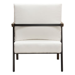 Blair Wood Leg Accent Chair – top view – Lusso Furniture Miami
