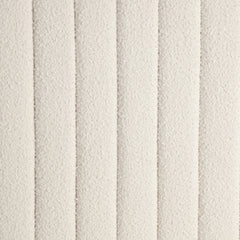 Brooke Channel Tufted Boucle Bed – detail – Lusso Furniture Miami