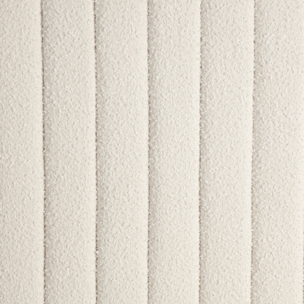 Brooke Channel Tufted Boucle Bed – detail – Lusso Furniture Miami