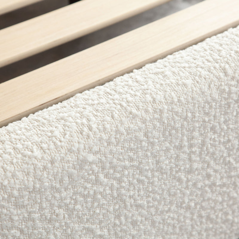 Brooke Channel Tufted Boucle Bed-zoom-