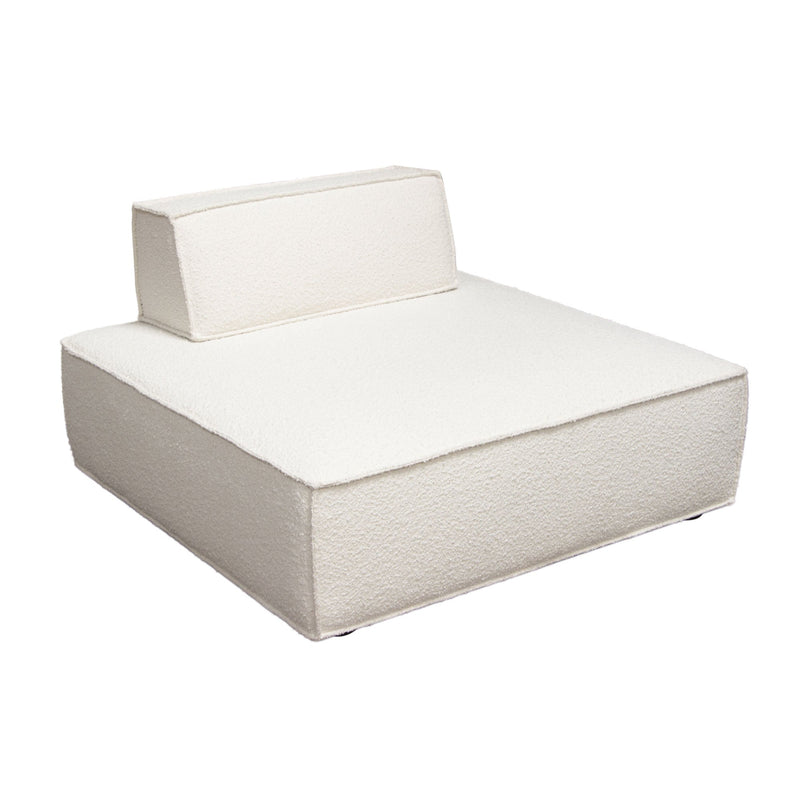 Cara Boucle Modular Lounger-zoom-