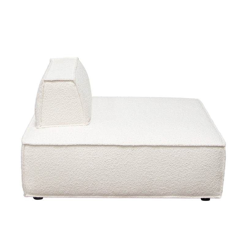 Cara Boucle Modular Lounger-zoom-